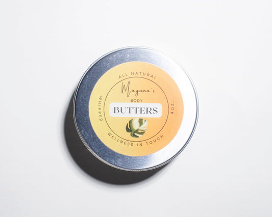 Unscented 4oz Tin | Mayana's Body Butters