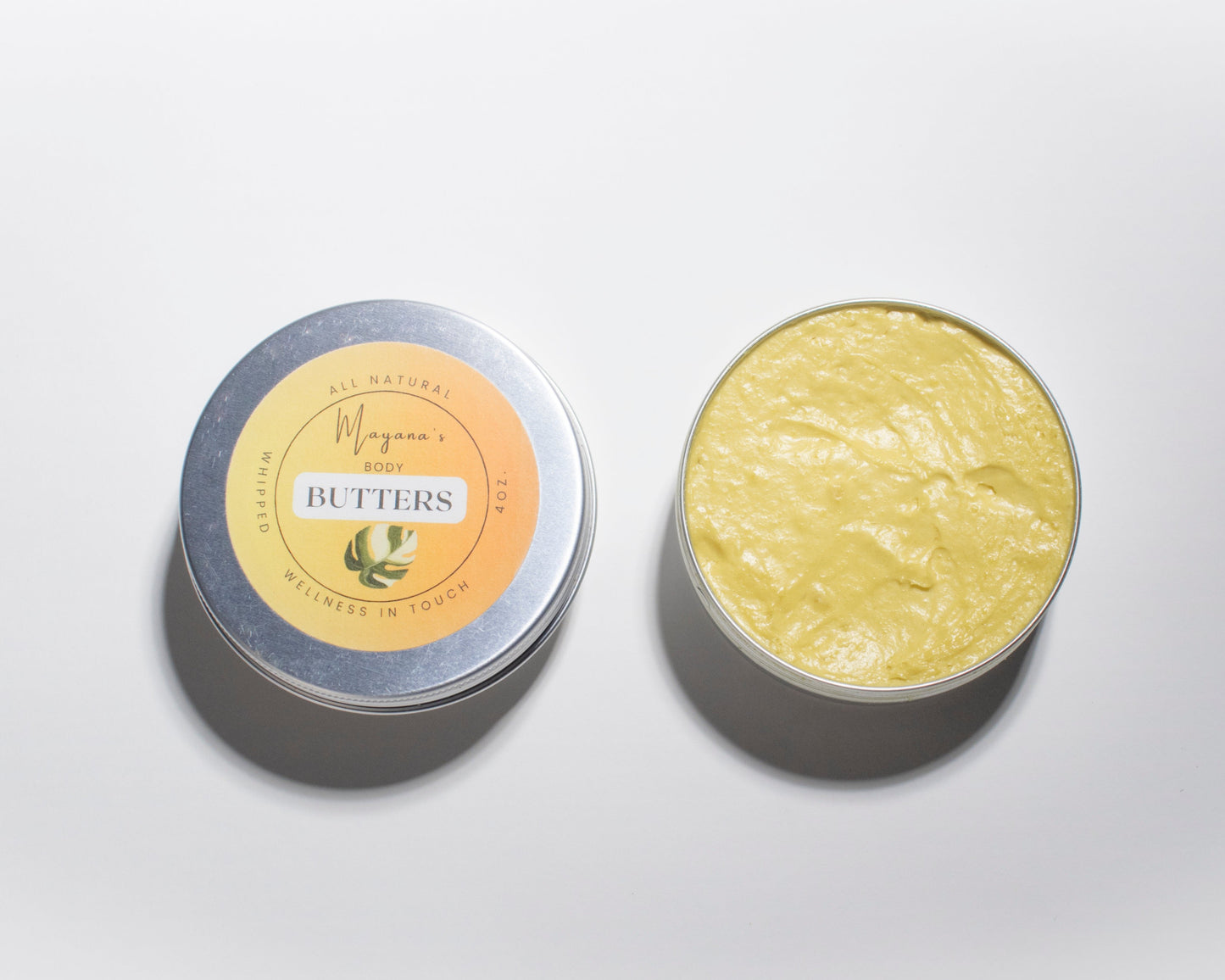 Unscented 4oz Tin | Mayana's Body Butters